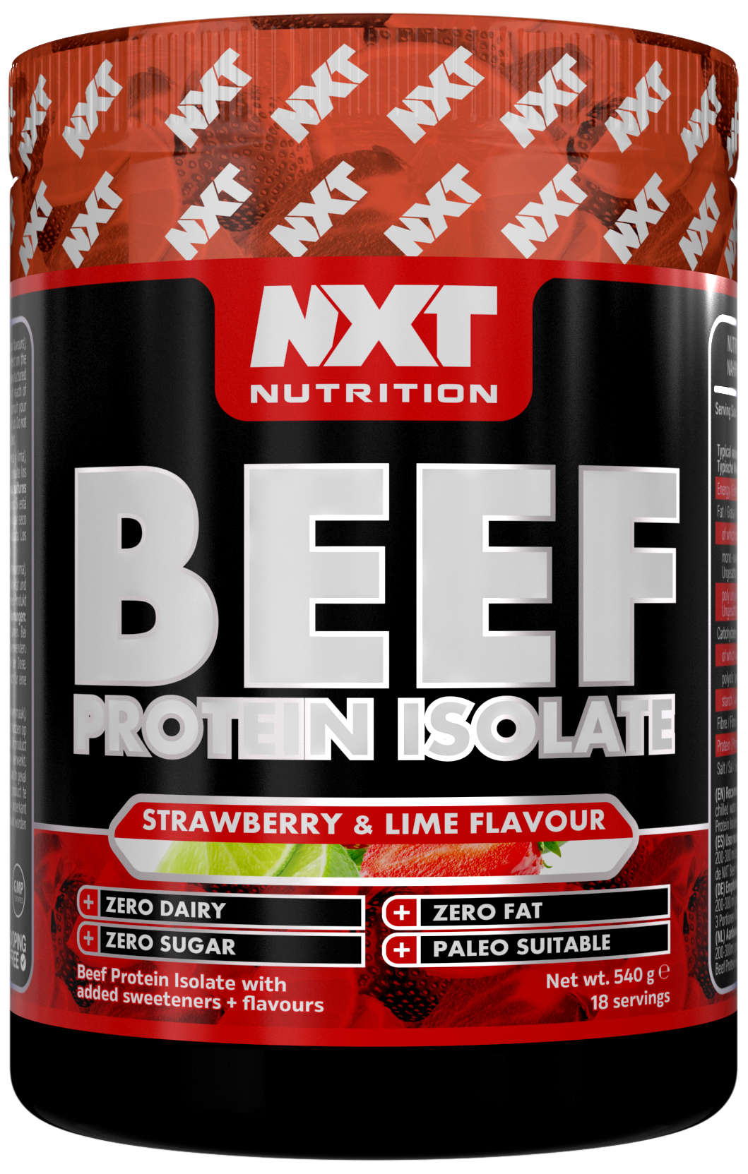 NXT Nutrition Beef Protein Isolate 540g